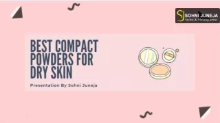 Best compact powders for dry skin