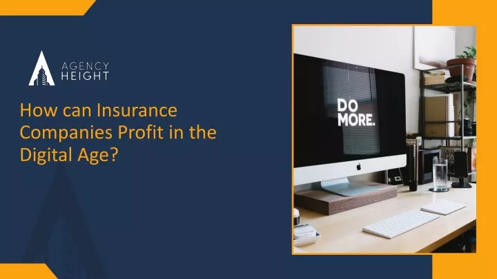 how can insurance companies profit in the digital age