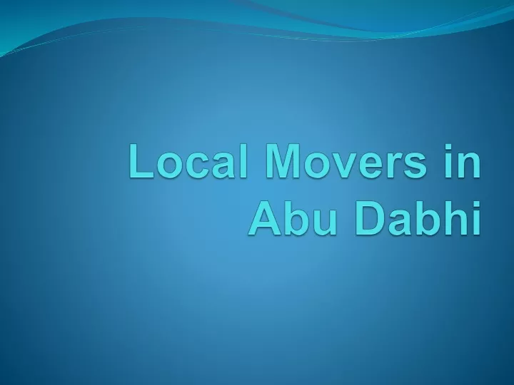 local movers in abu dabhi