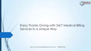 enjoy thanks giving with 24 7 medical billing