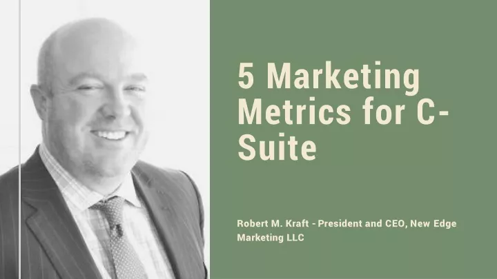 5 marketing metrics for c suite