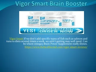 Vigor Smart - Pros And Cons,Buy Now