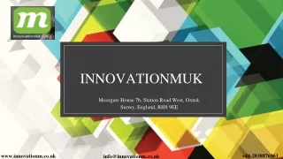 InnovationMUK is the best software development derby and app development oxford, UK.