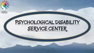 psychological disability service center