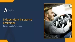 Benefits of Having An Independent Insurance Brokerage