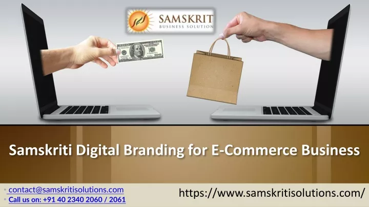 samskriti digital branding for e commerce business