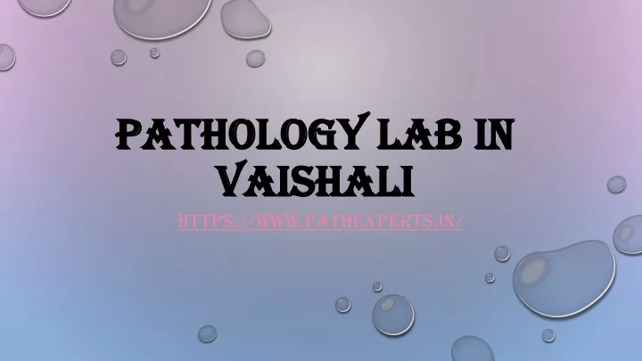 pathology lab in vaishali