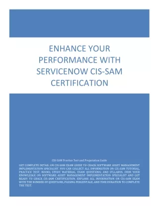 cis sam exam questions