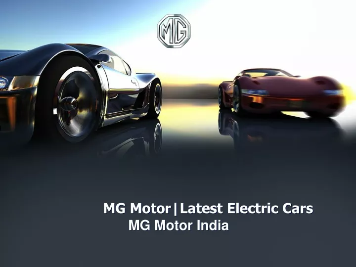 mg motor latest electric cars