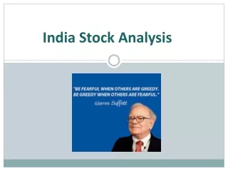 india stock analysis