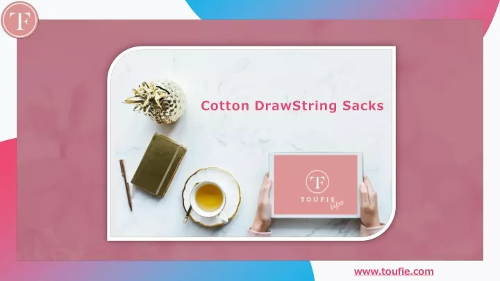 cotton drawstring sacks