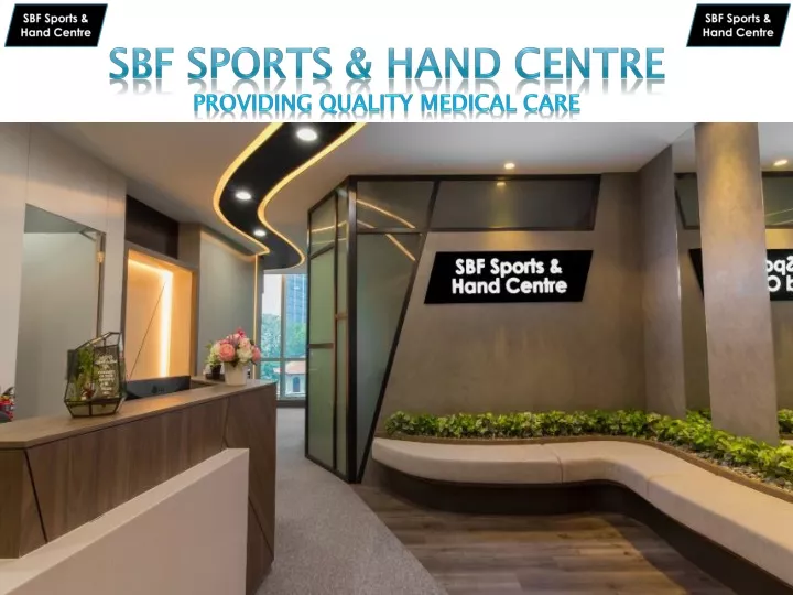 sbf sports hand centre providing quality medical