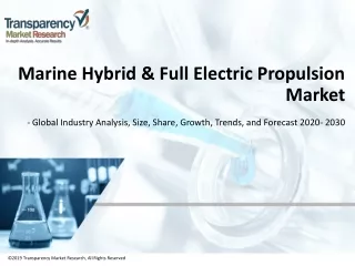 marine hybrid full electric propulsion market