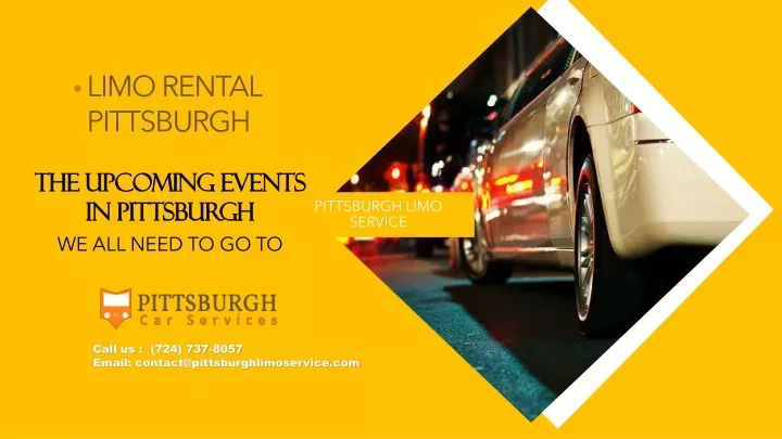 the upcoming events in pittsburgh