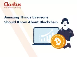 Amazing Things Everyone Should Know About Blockchain