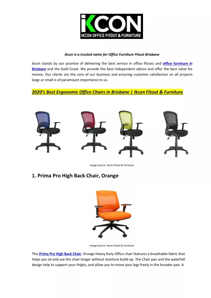 ikcon is a trusted name for office furniture