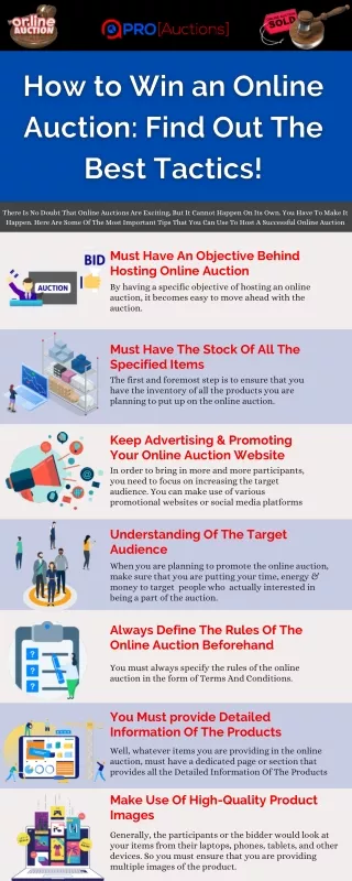 How to Win an Online Auction: Find Out The Best Tactics!