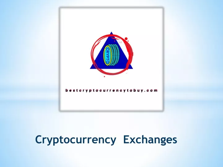cryptocurrency exchanges