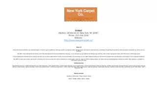 New York Carpet