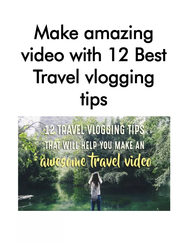 make amazing make amazing video with 12 best