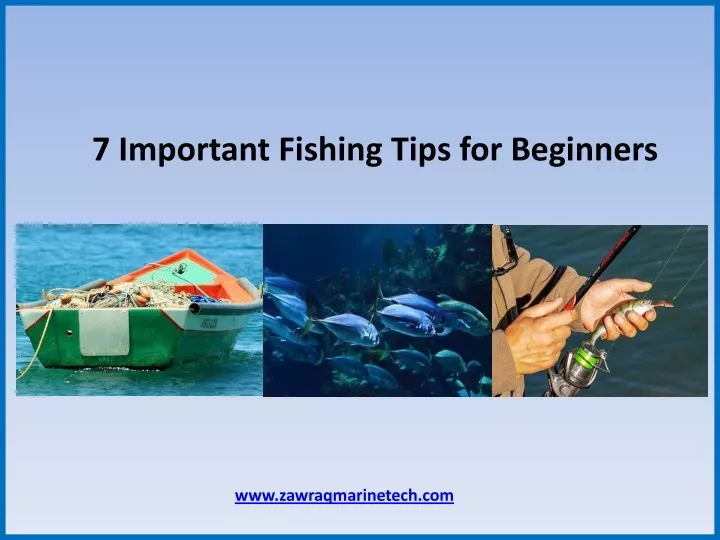7 important fishing tips for beginners