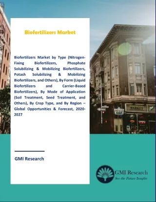Biofertilizers Market Forecast 2020 – 2027 Top Key Players Analysis