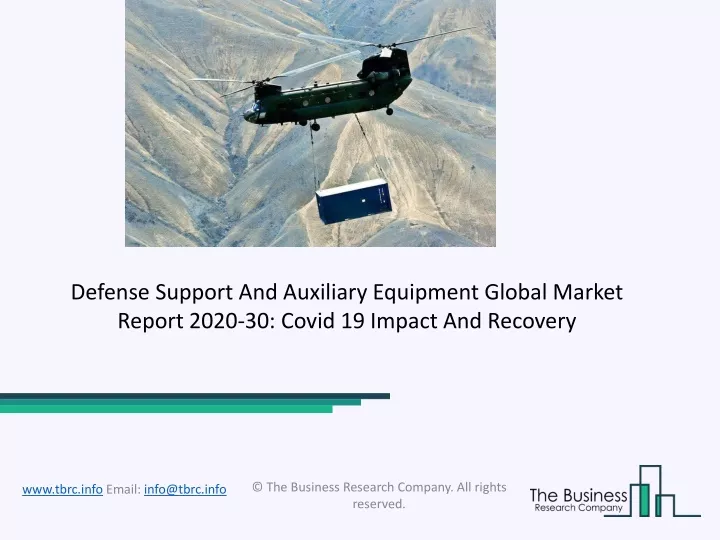 defense support and auxiliary equipment global