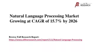 natural language processing market growing