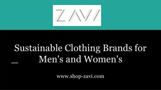 Best SustainableClothing Brands For Men's & Women's