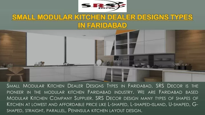 small modular kitchen dealer designs types in faridabad