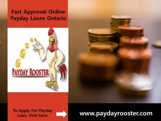 Fast Approval Online Payday Loans Ontario