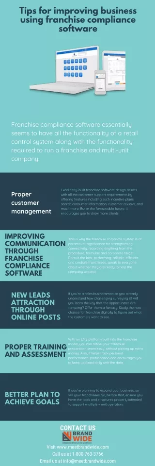 tips for improving business using franchise
