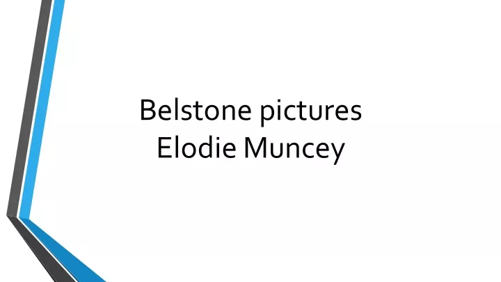 belstone pictures elodie muncey