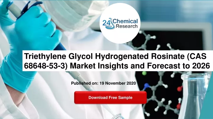 triethylene glycol hydrogenated rosinate