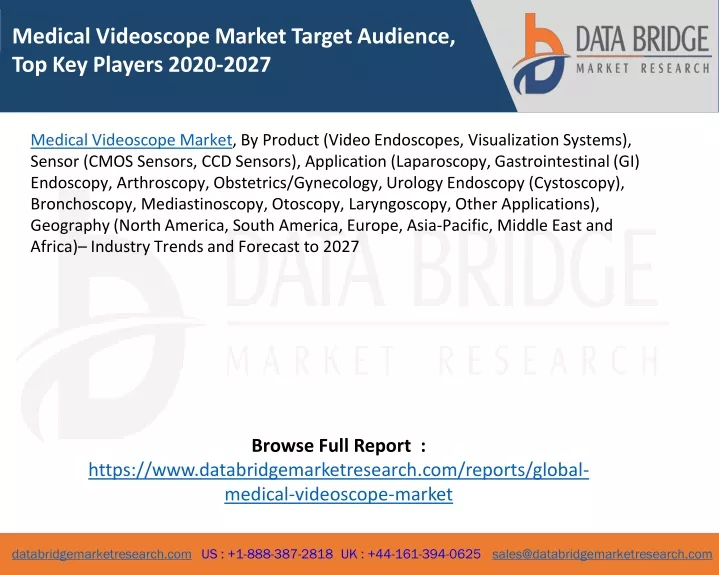 medical videoscope market t arget audience