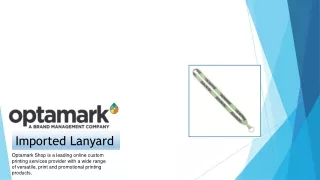 imported lanyard