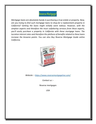 mortgage loans are absolutely handy in purchasing