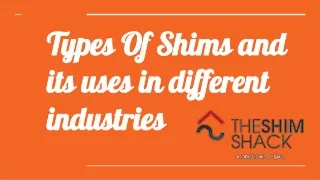 Types Of Custom Shims and its Uses in Different Industries