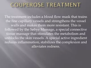 couperose treatment