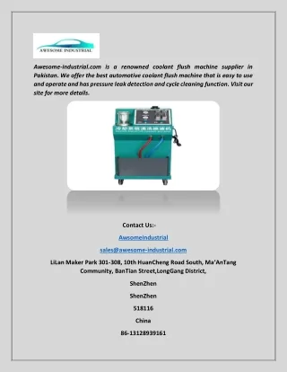 awesome industrial com is a renowned coolant