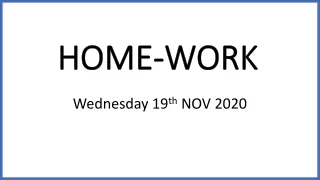 home work