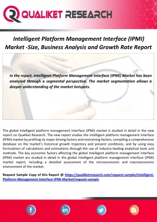 intelligent platform management interface ipmi