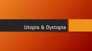utopia dystopia