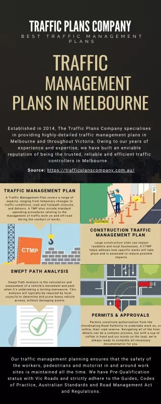 Best Traffic Management Plans Company in Melbourne