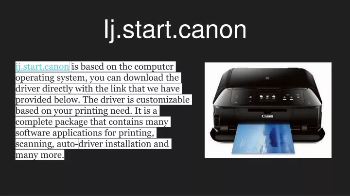 ij start canon