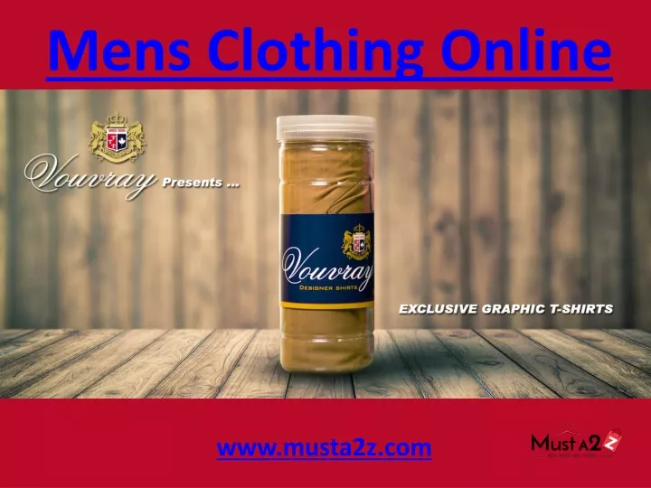 mens clothing online