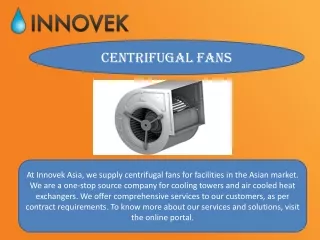 Centrifugal Fans