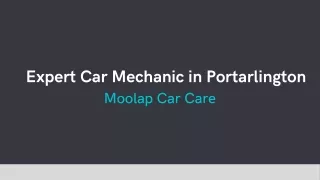 Expert Car Mechanic in Portarlington