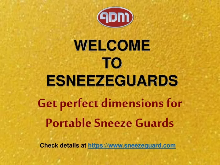 welcome to esneezeguards get perfect dimensions