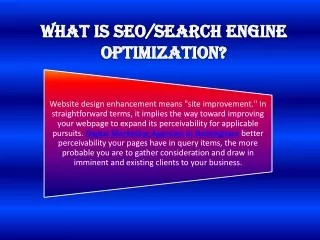 What Is Search Engine Optimization? | Introduction To Search Engine Optimization | Curvearro